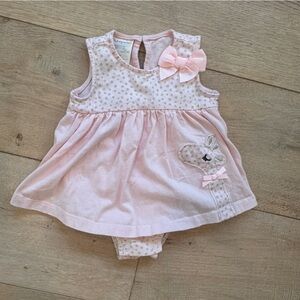 Impressions Pink Bunny Diaper Cover